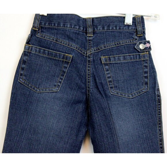 2006 Gymboree Park City Luxe Western Embroidered Scallop Jeans sz 6 NWT Flared - Picture 5 of 6